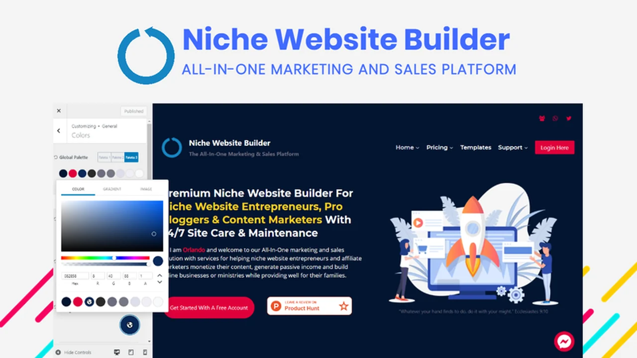 Niche Website Builder: Build & Scale Up to 100 Sites