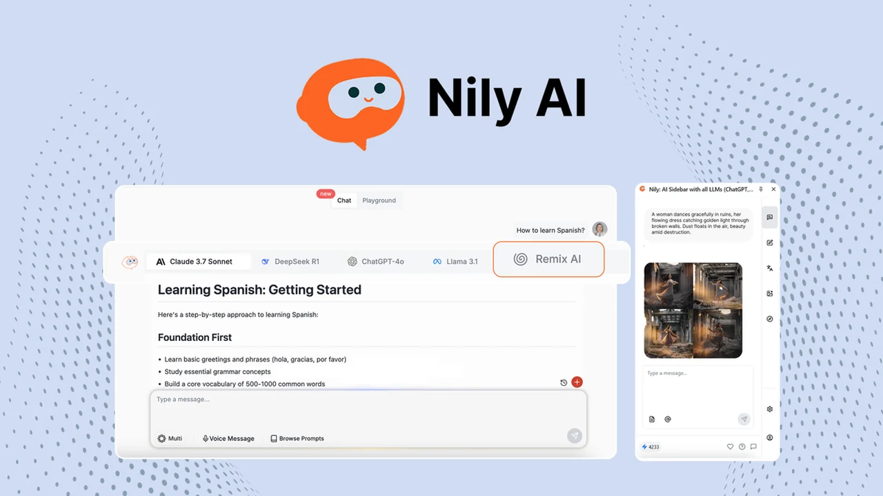 Nily AI: Streamline Your Workflow with 20+ AI Models