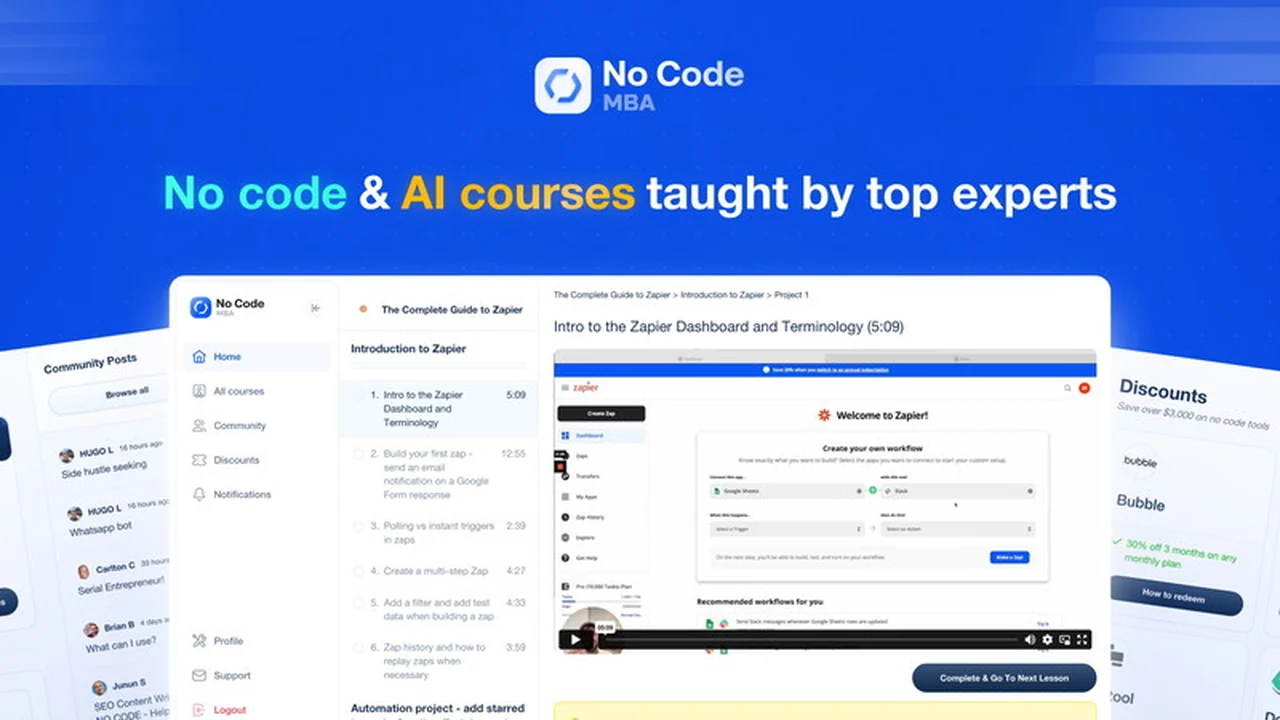 No Code MBA | AppSumo Review: Build Apps Without Writing Code