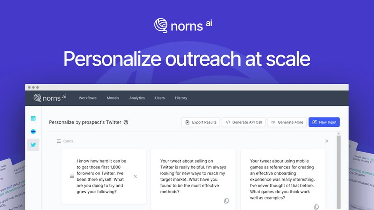 Norns AI | AppSumo: Revolutionize Your Outreach