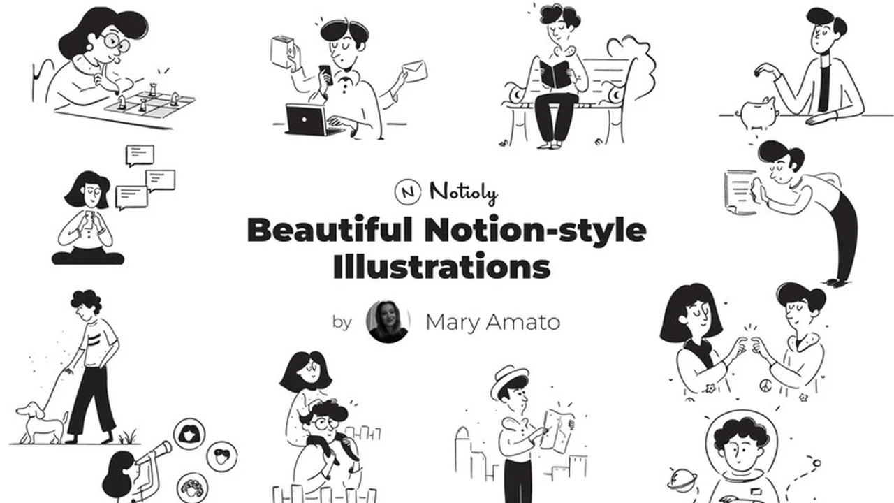 Notioly | AppSumo: A Deep Dive into Customizable Illustrations