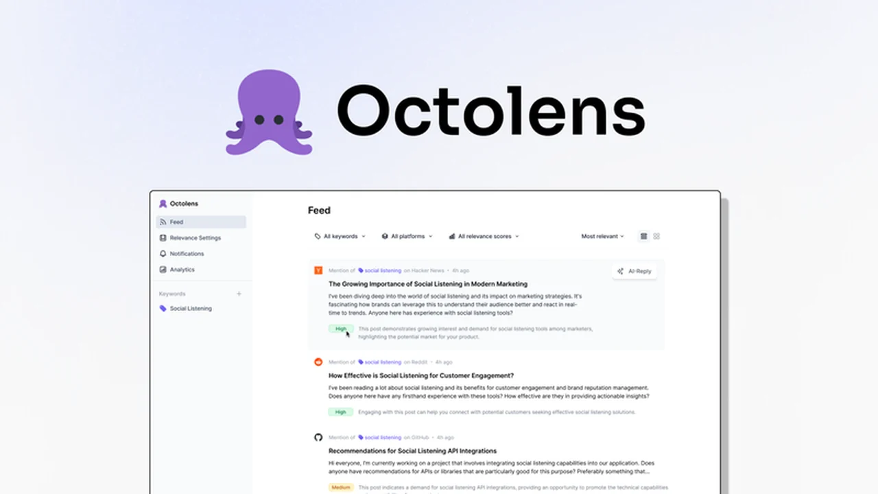 Octolens Review: Streamline B2B Lead Generation with High Buyer Intent