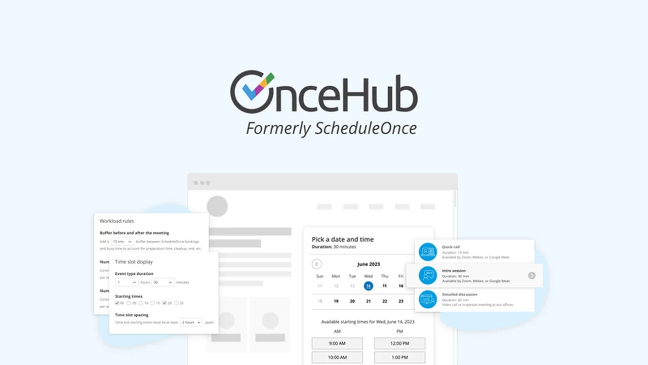 OnceHub - Streamline Lead Engagement and Scheduling