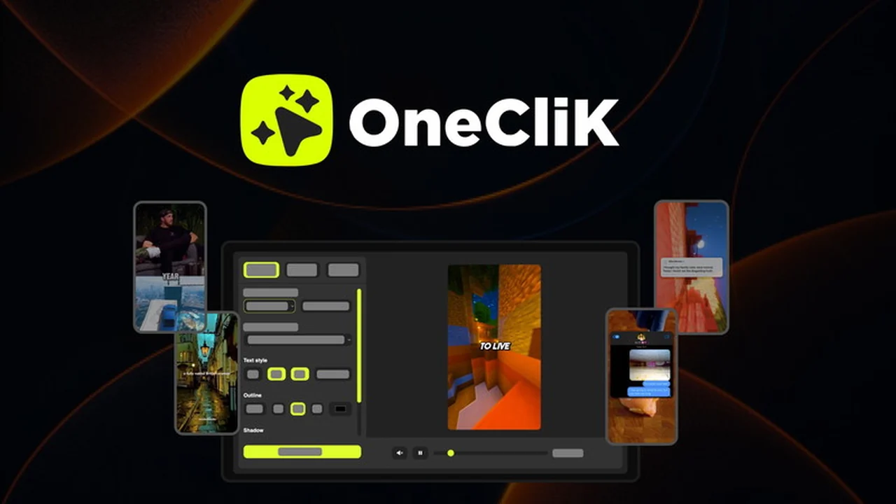 OneCliK | AppSumo: Your Shortcut to Viral Short-Form Video Creation