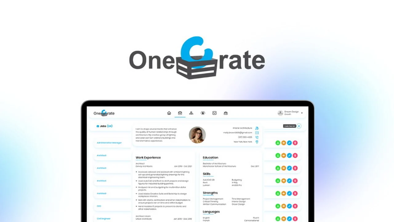OneCrate | AppSumo Review: Streamline Your Hiring and Internal Networking