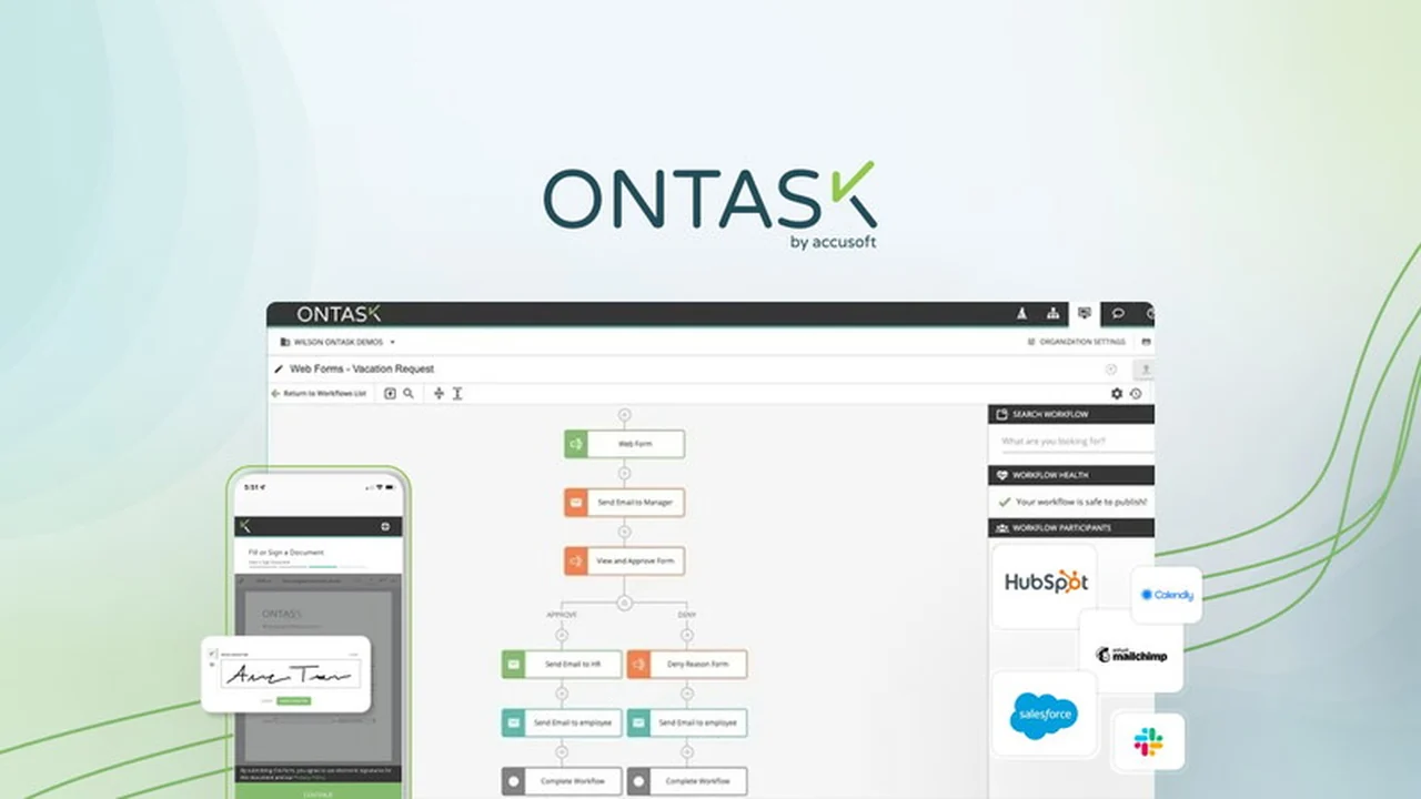 OnTask Signatures | AppSumo: Streamline Your Document Signing Process
