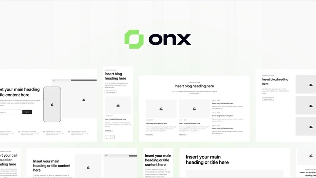 Onx UI | AppSumo: Streamline Your No-Code Website Development