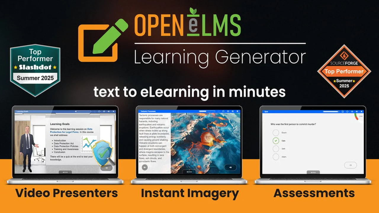 Open eLMS Learning Generator: Effortless AI Course Creation