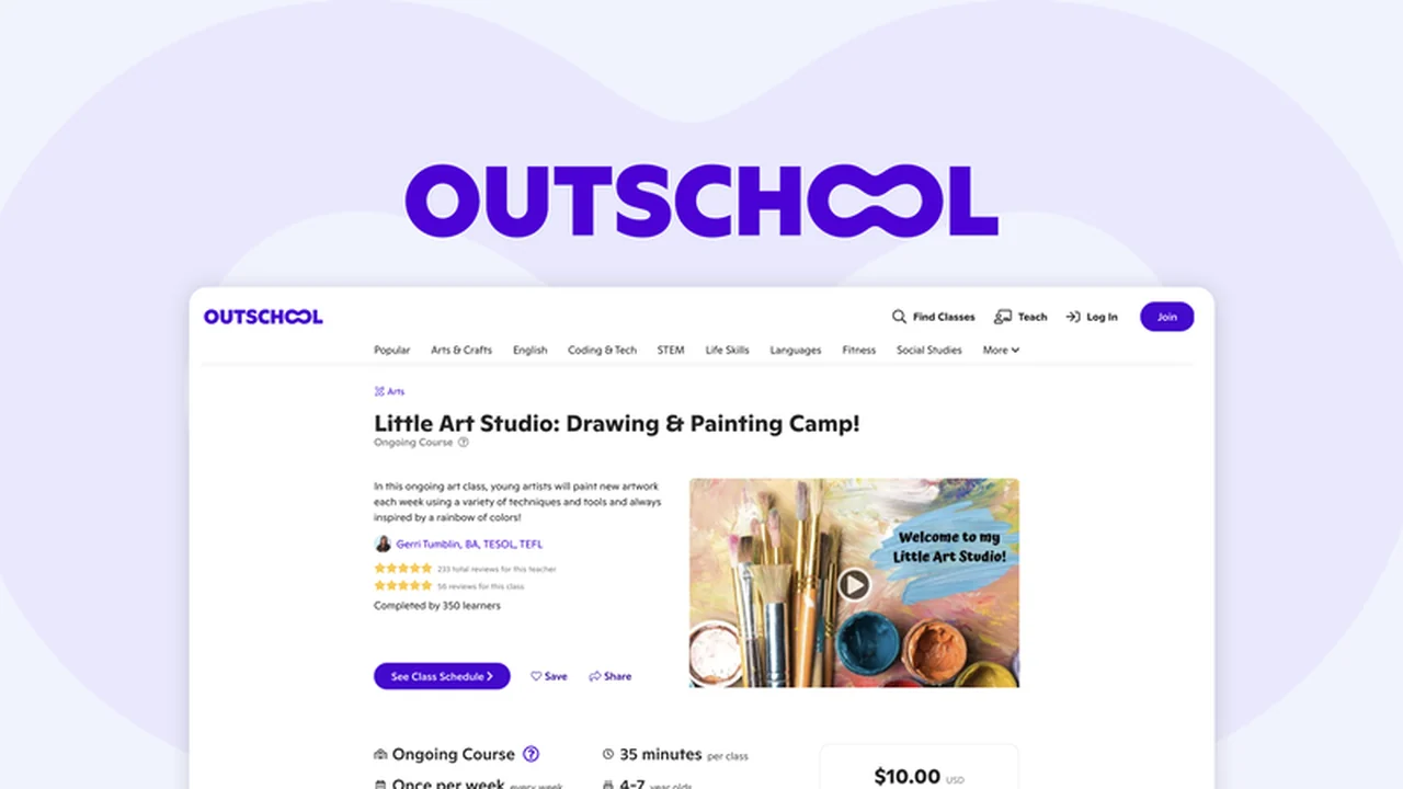 Outschool - Ignite Your Child's Curiosity and Learning Potential