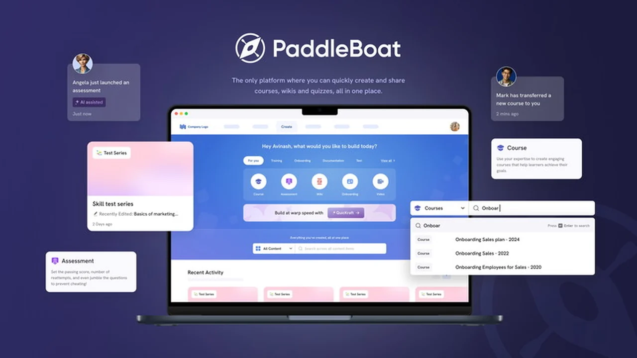 PaddleBoat | AppSumo: Revolutionizing Knowledge Sharing and Training