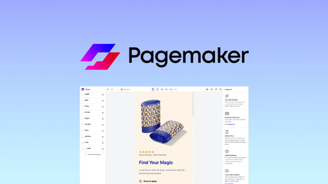 Pagemaker Review: Streamline Your Mobile-First Webpage Creation for Sales