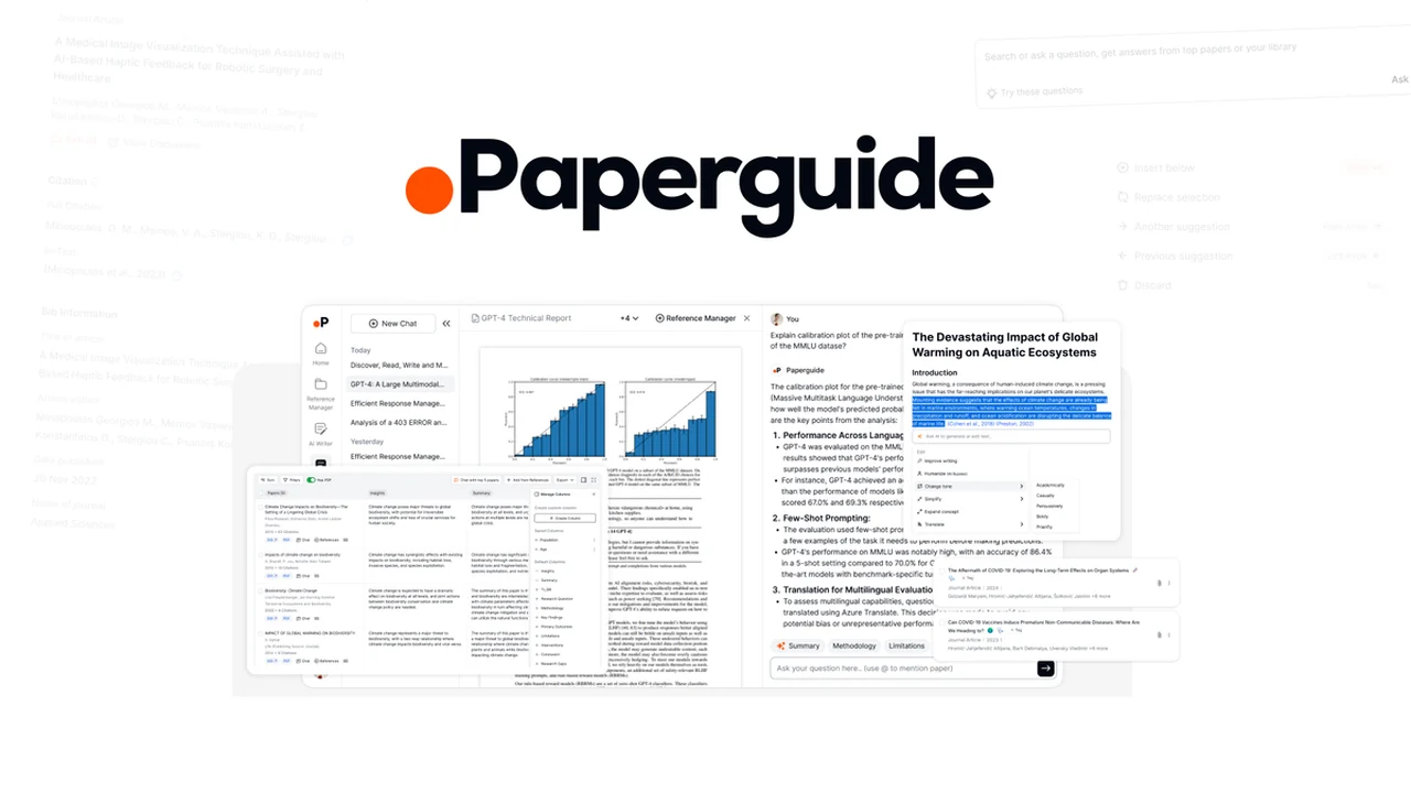 Paperguide – Ask, Research, and Write with AI: A Comprehensive Review