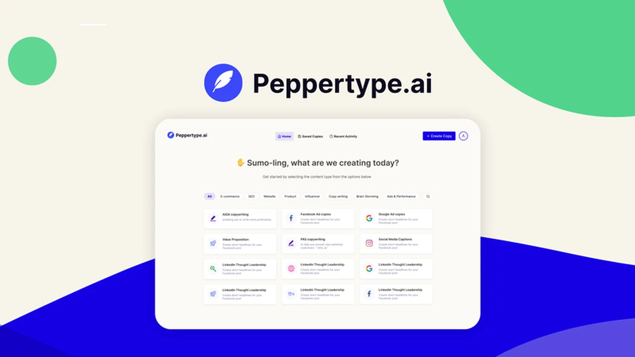 Peppertype.ai - Plus exclusive - Generate engaging content using AI | AppSumo Review
