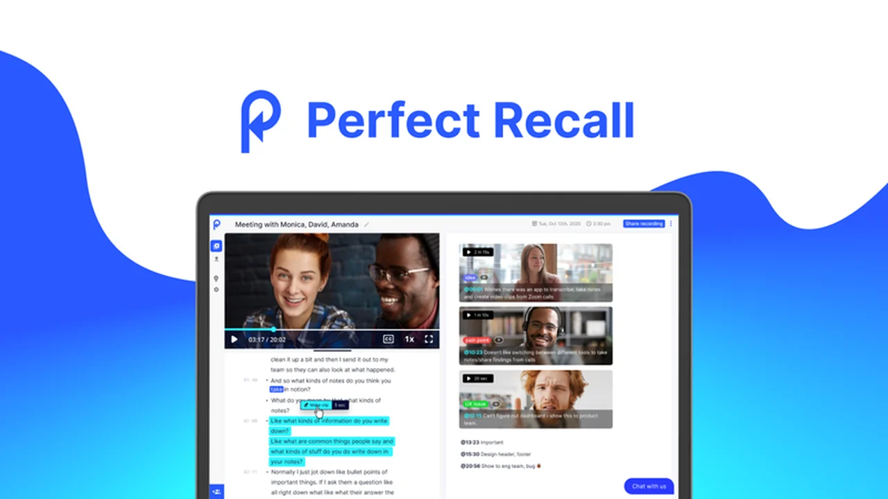 Perfect Recall | AppSumo: Mastering Your Zoom Meeting Insights