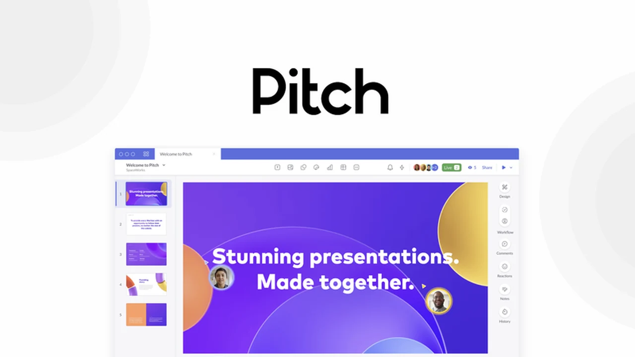 Pitch - Create Stunning Presentations in Minutes | AppSumo Review