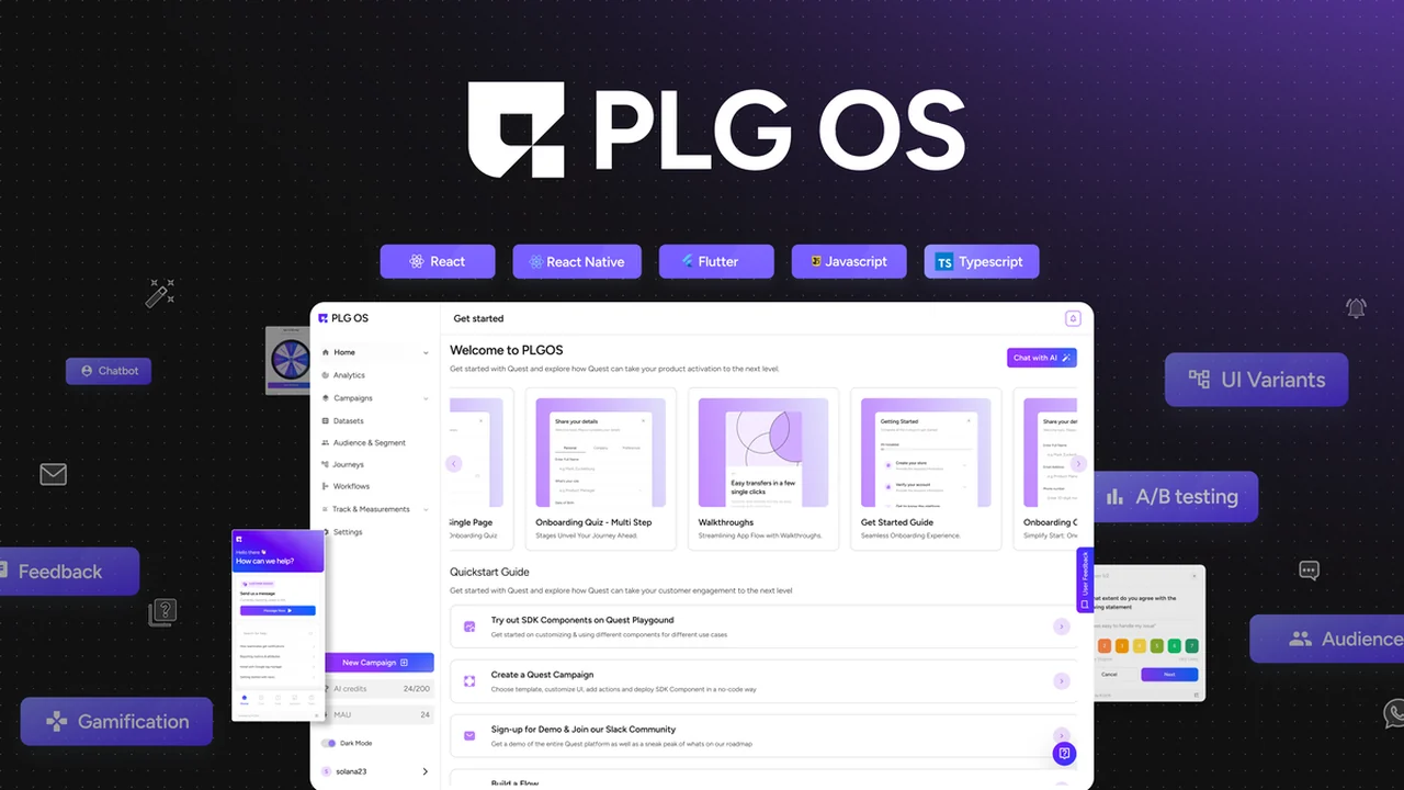 PLG OS – Onboard and Grow Your SaaS Product Users: A Comprehensive Review