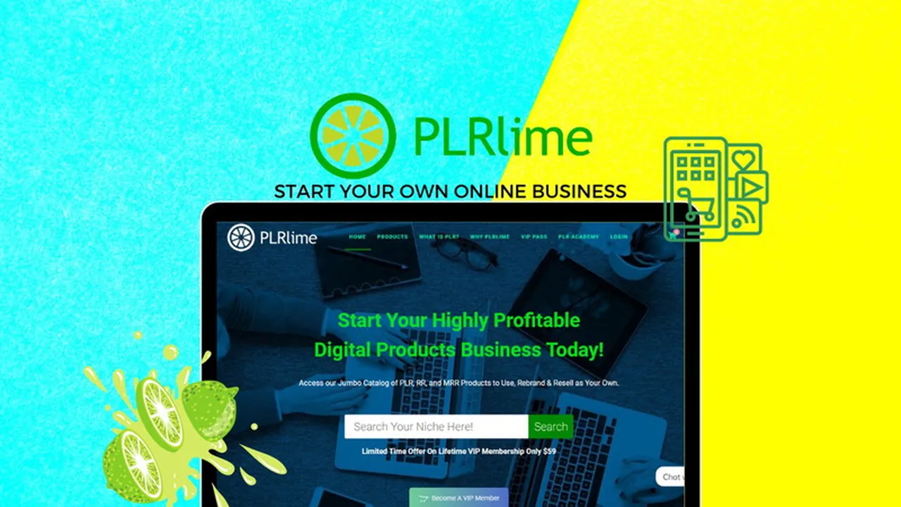 PLRLIME- Digital Products With Resell Rights: A Comprehensive Review