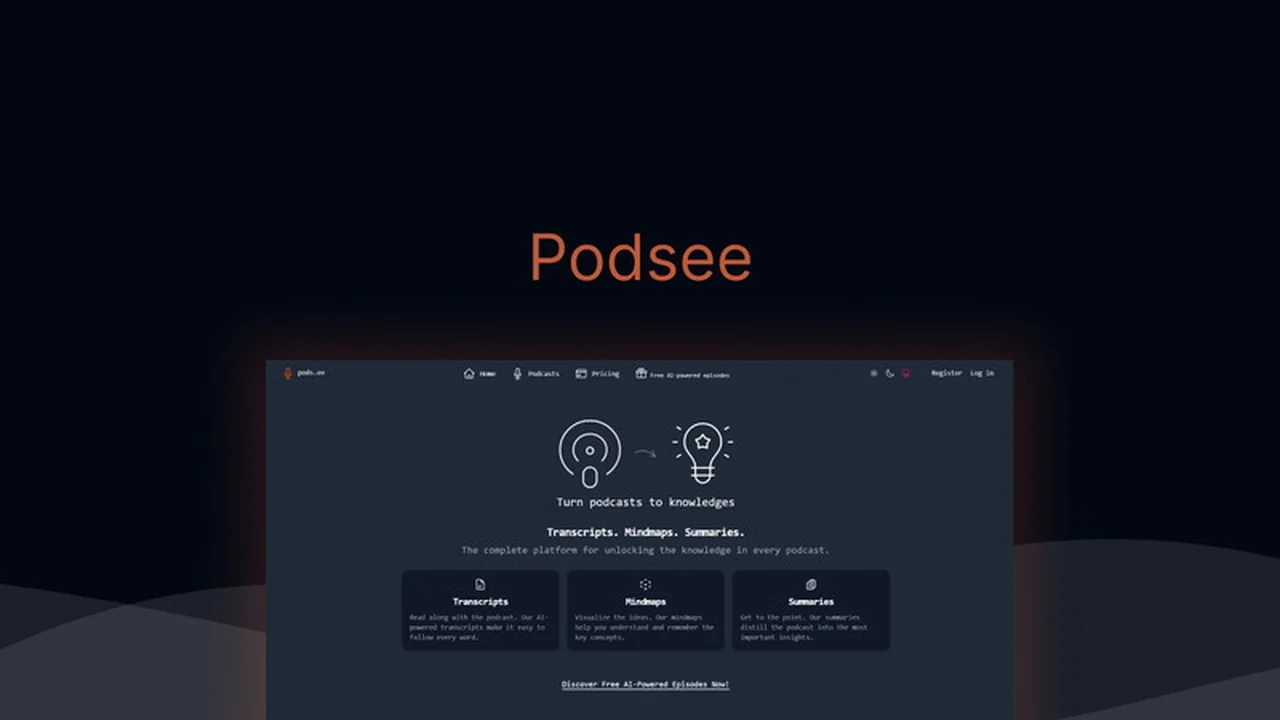 Pods.ee | AppSumo: Unlock Podcast Knowledge with AI
