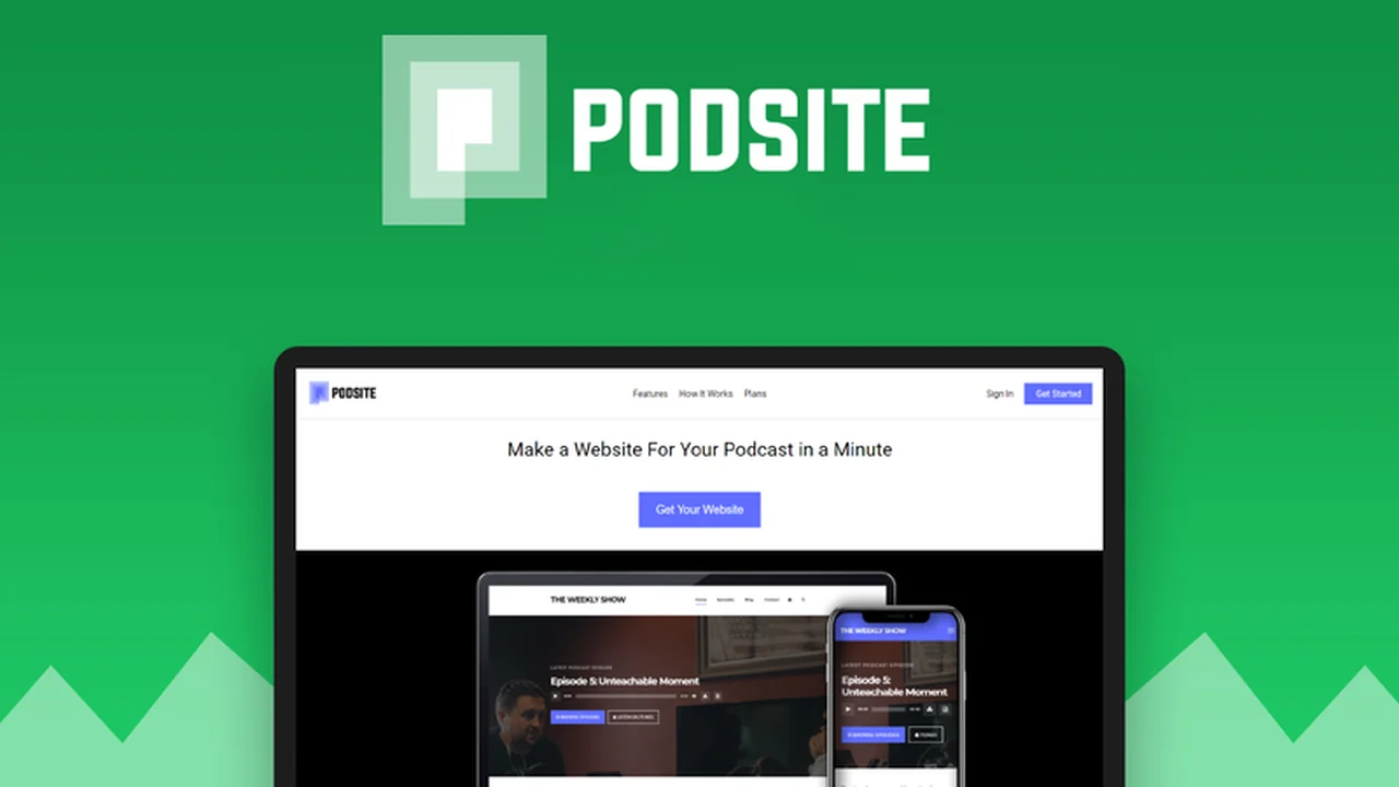 Podsite | AppSumo Review: Effortless Podcast Websites
