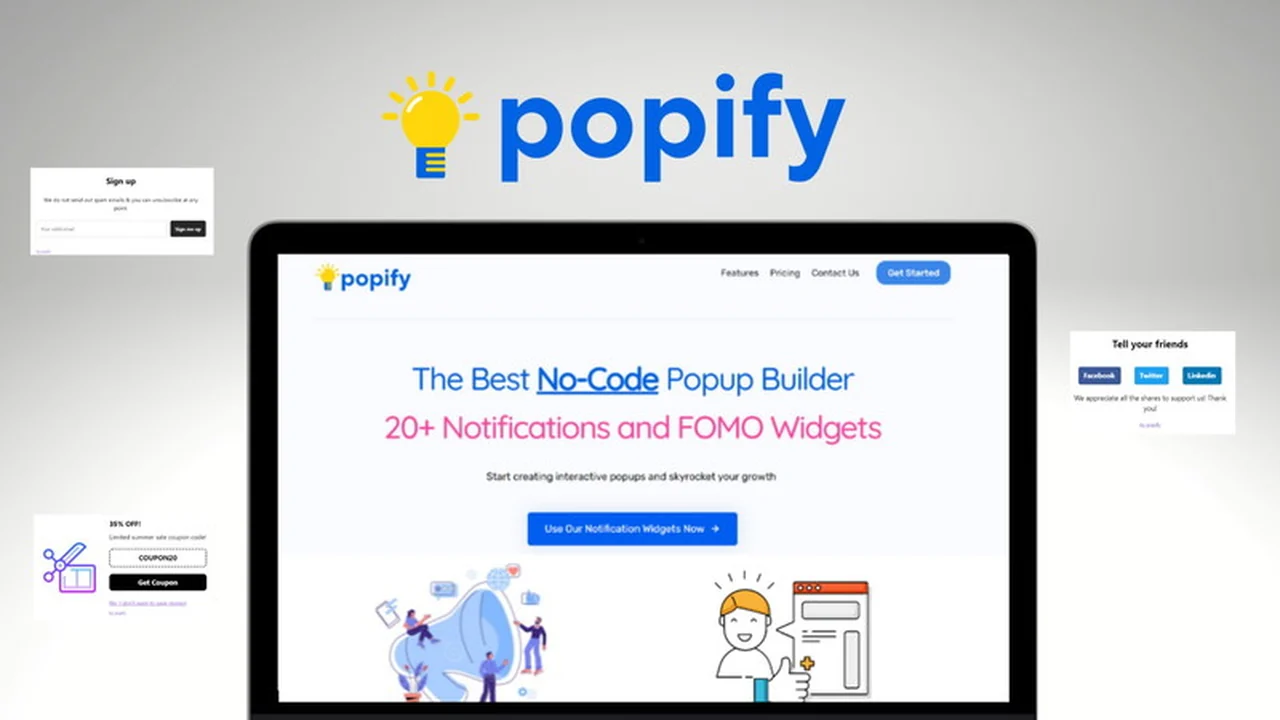 Popify | AppSumo Review: Your No-Code Popup Solution