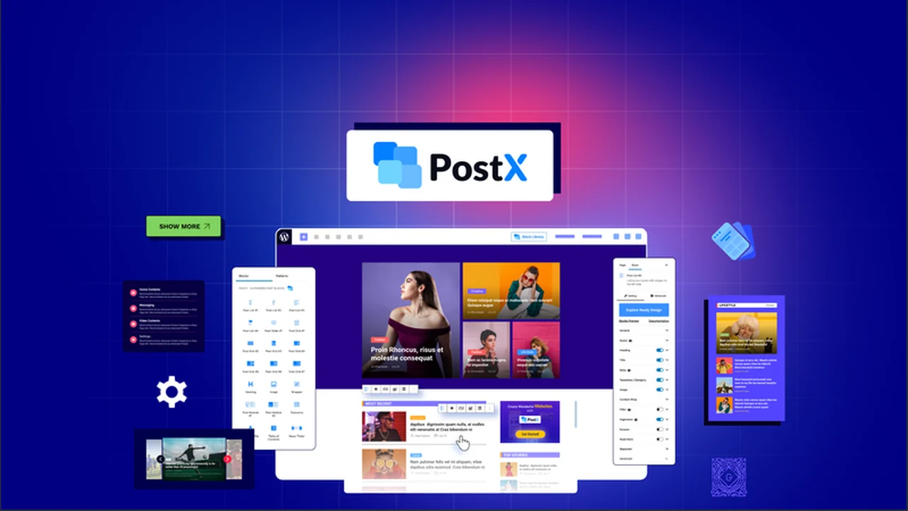 PostX - Build Fast & Dynamic WordPress Sites with Gutenberg