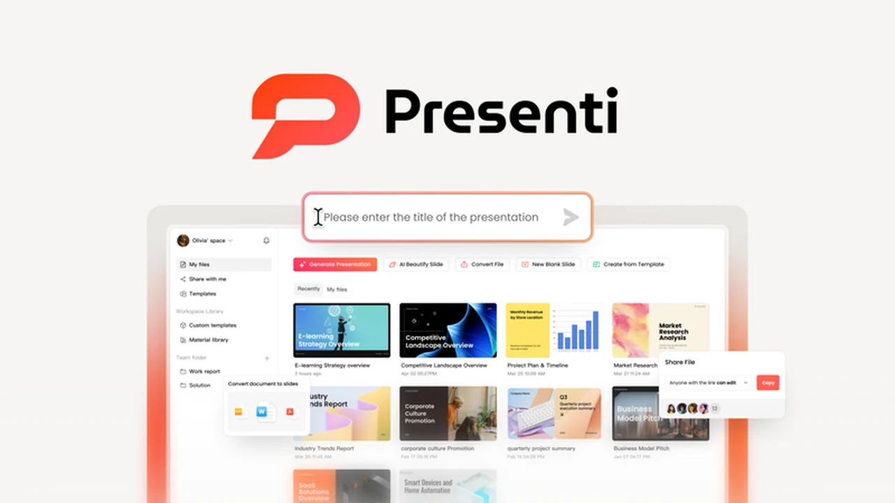 Presenti AI - AI Presentation Maker and Converter Review