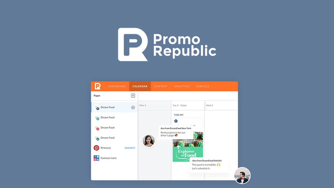 PromoRepublic - Streamline Your Social Media Content Creation & Scheduling