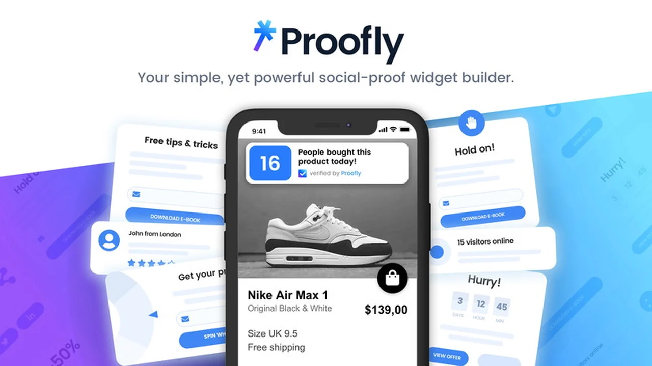 Proofly.io | AppSumo Review: Boost Conversions with Real-Time Social Proof