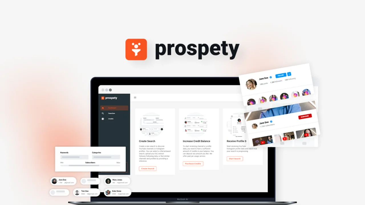 Prospety | AppSumo Review: Discover Social Media Contacts Efficiently