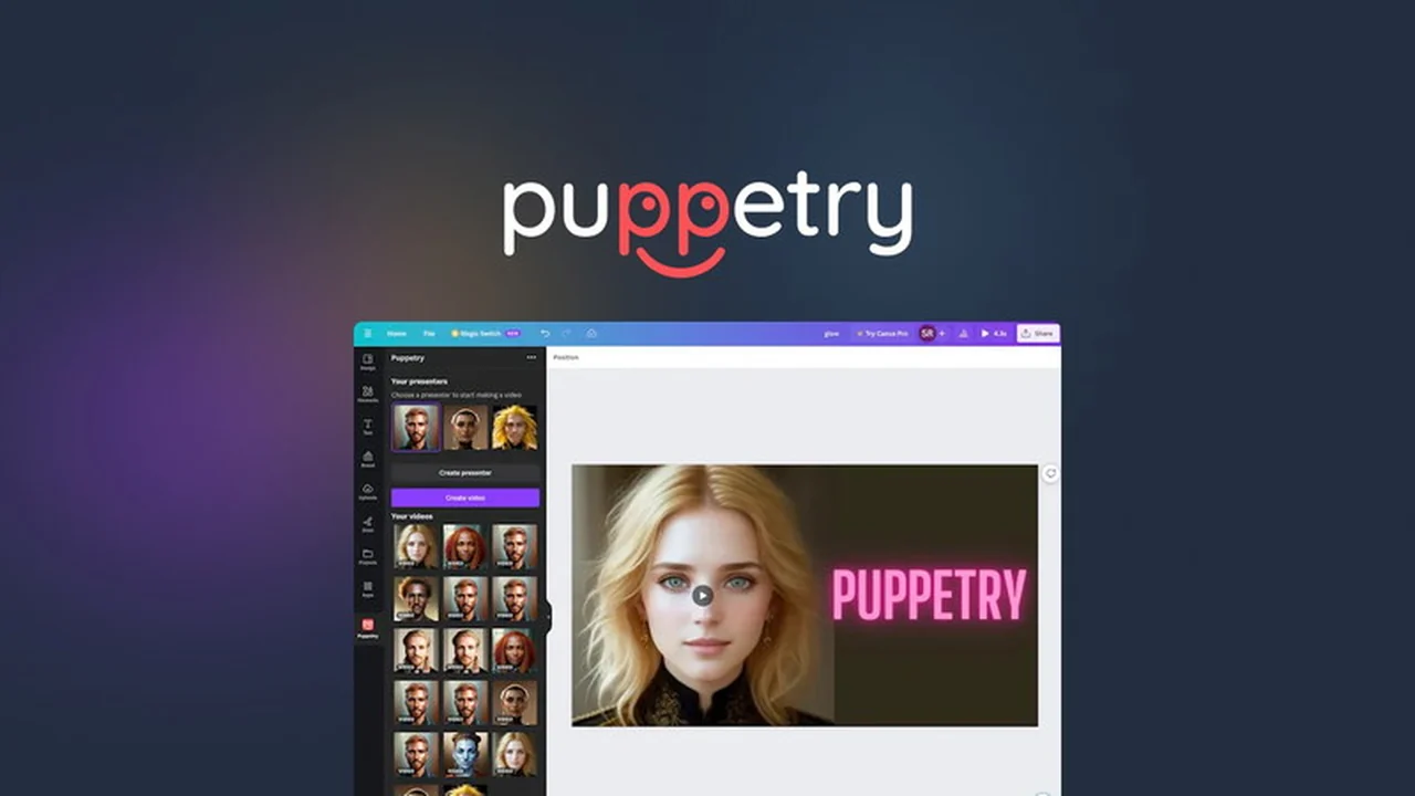 Puppetry | AppSumo: Revolutionize Your Talking Head Videos