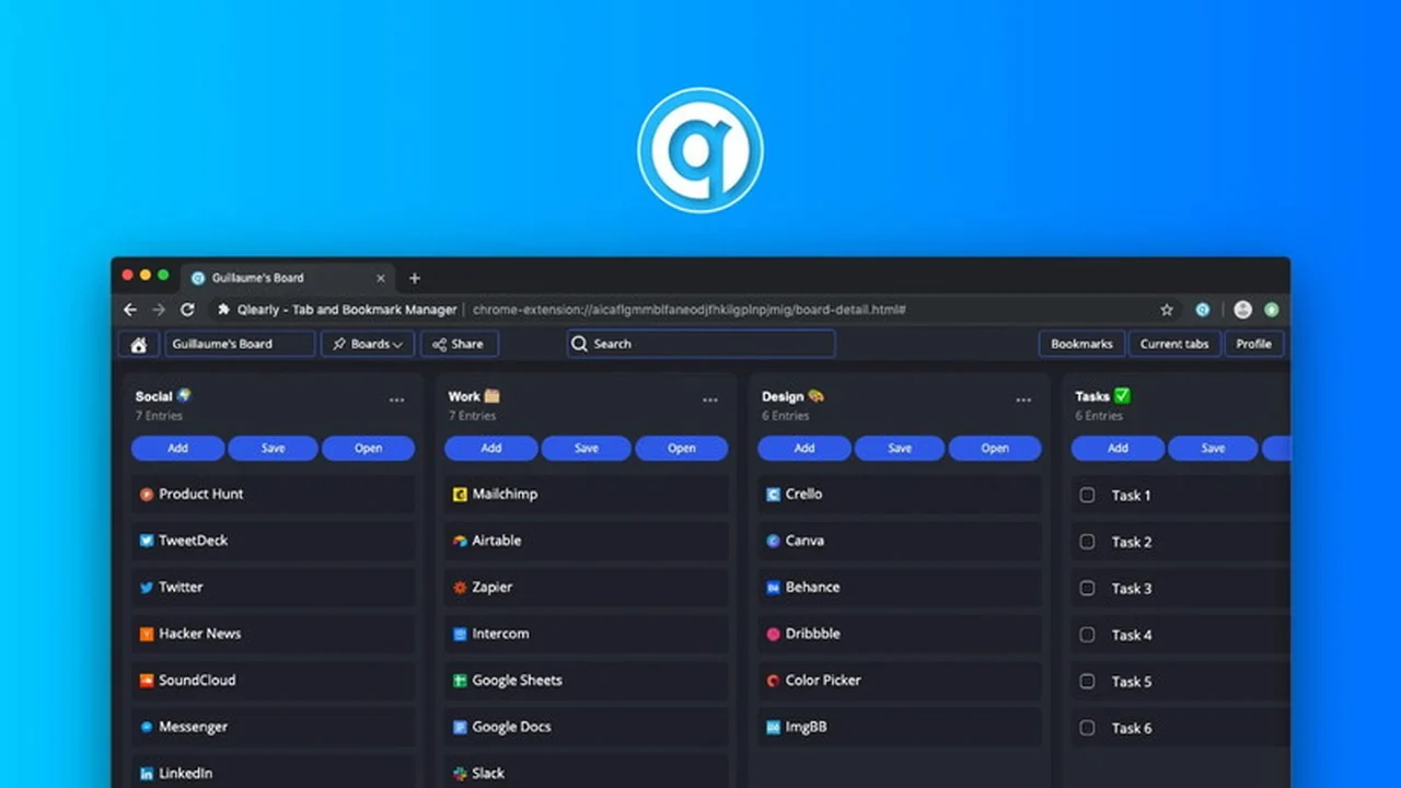 Qlearly - Plus Exclusive: Streamline Your Online Workflow