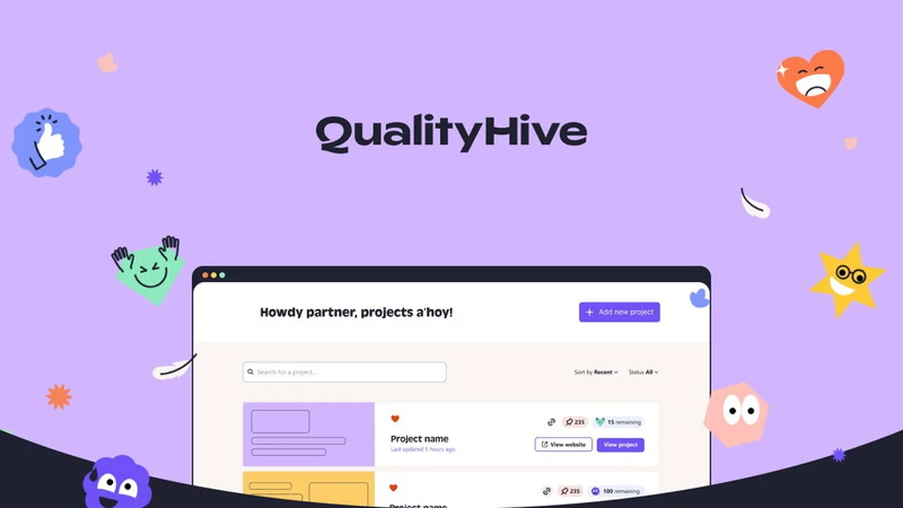 QualityHive | AppSumo: Streamline Your Website Feedback Process