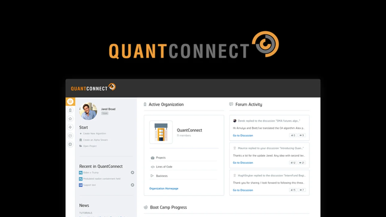 QuantConnect - Deploy Algorithmic Trading Strategy Review