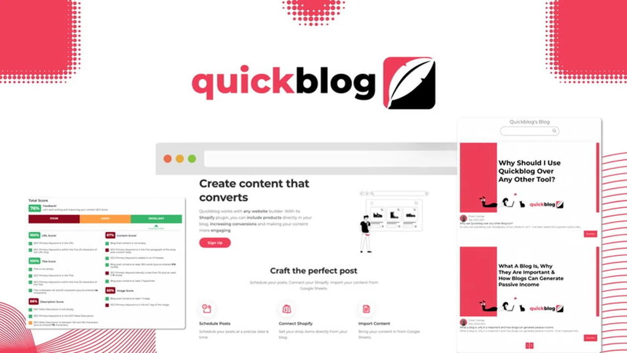 Quickblog - Embedded SEO Blog Review: Boost Your Website Traffic