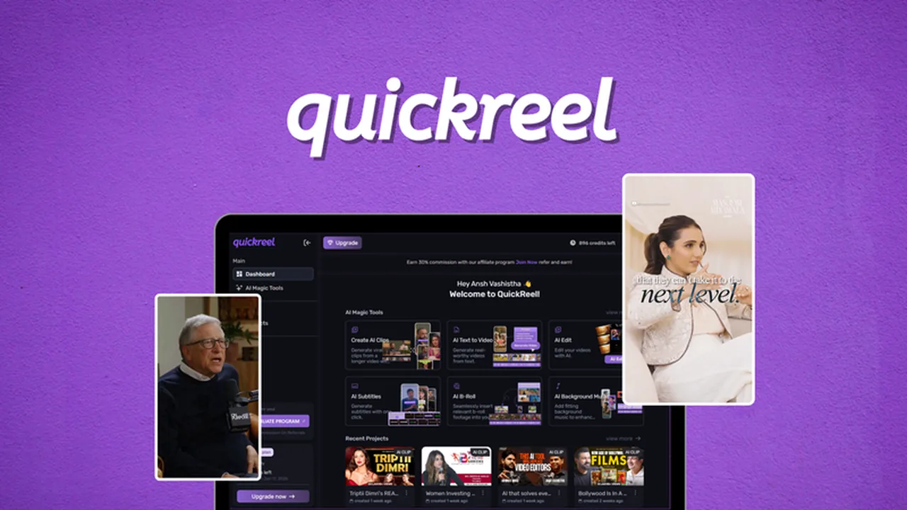 QuickReel Review: AI-Powered Viral Video Creation