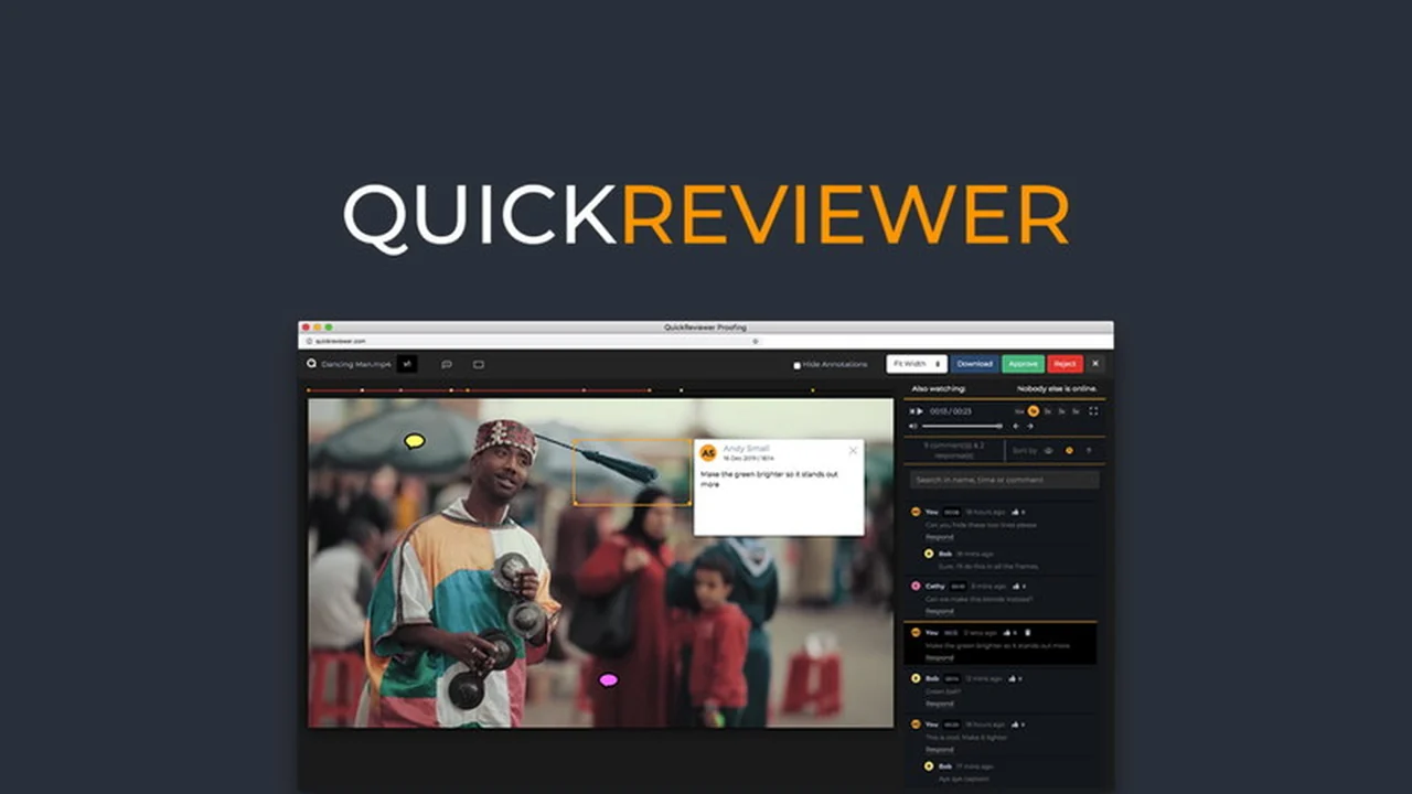 QuickReviewer | AppSumo: Streamlining Creative Project Approvals