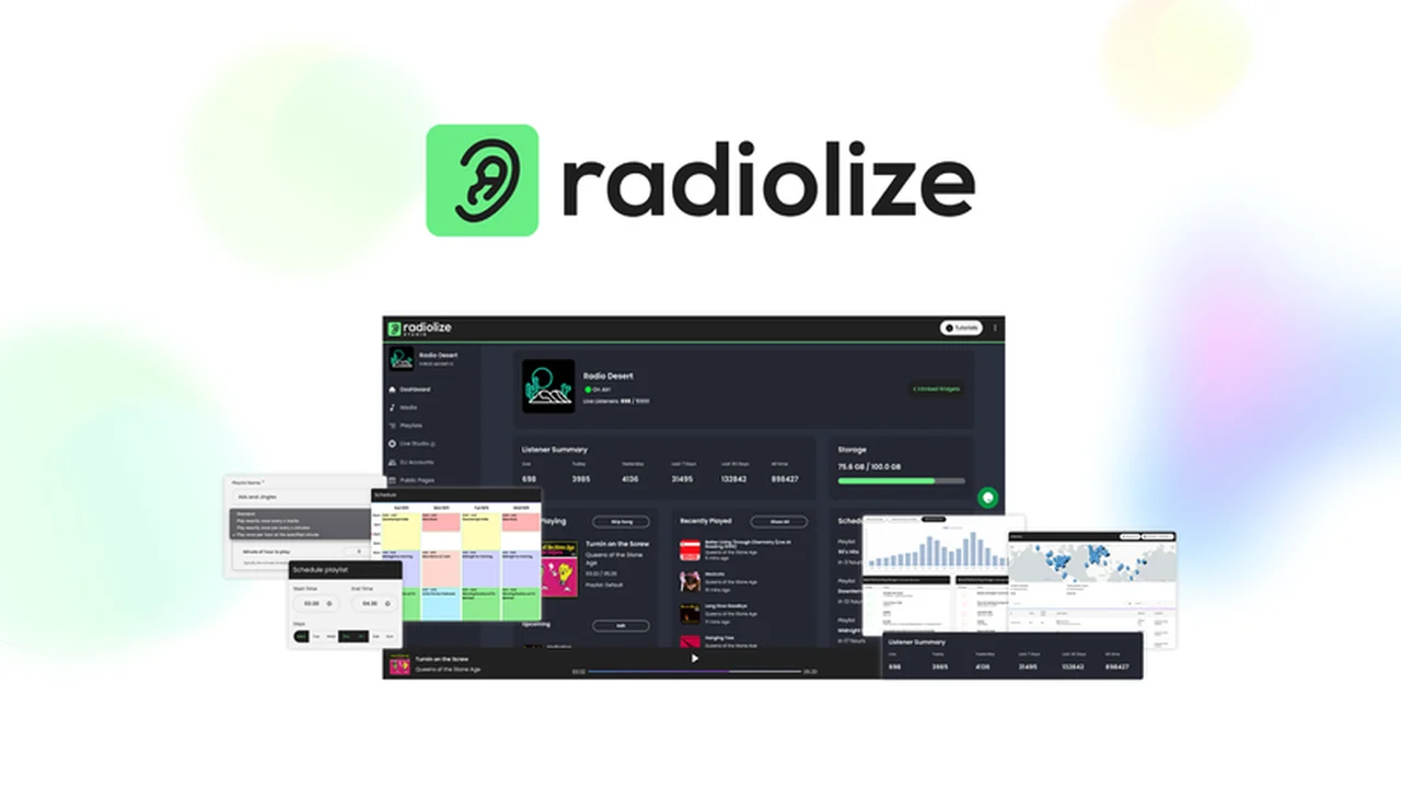 Radiolize Review: Your All-in-One Online Radio Station Creator