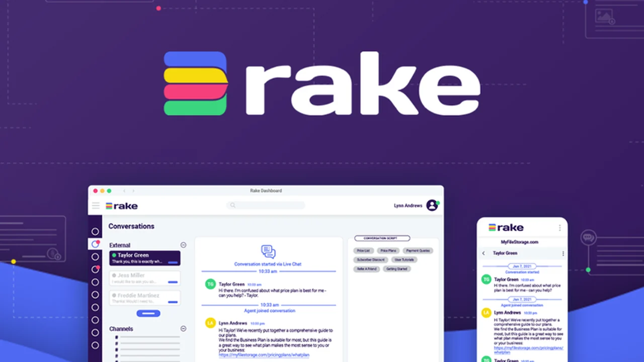 Rake - Unifying Team Communication and Customer Interaction