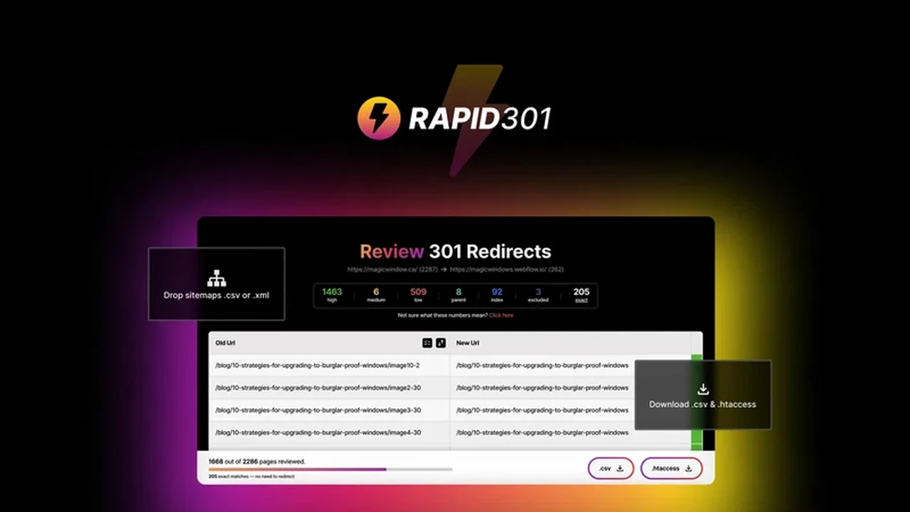 Rapid301 | AppSumo Review: Automate Your Website Redirects Effortlessly