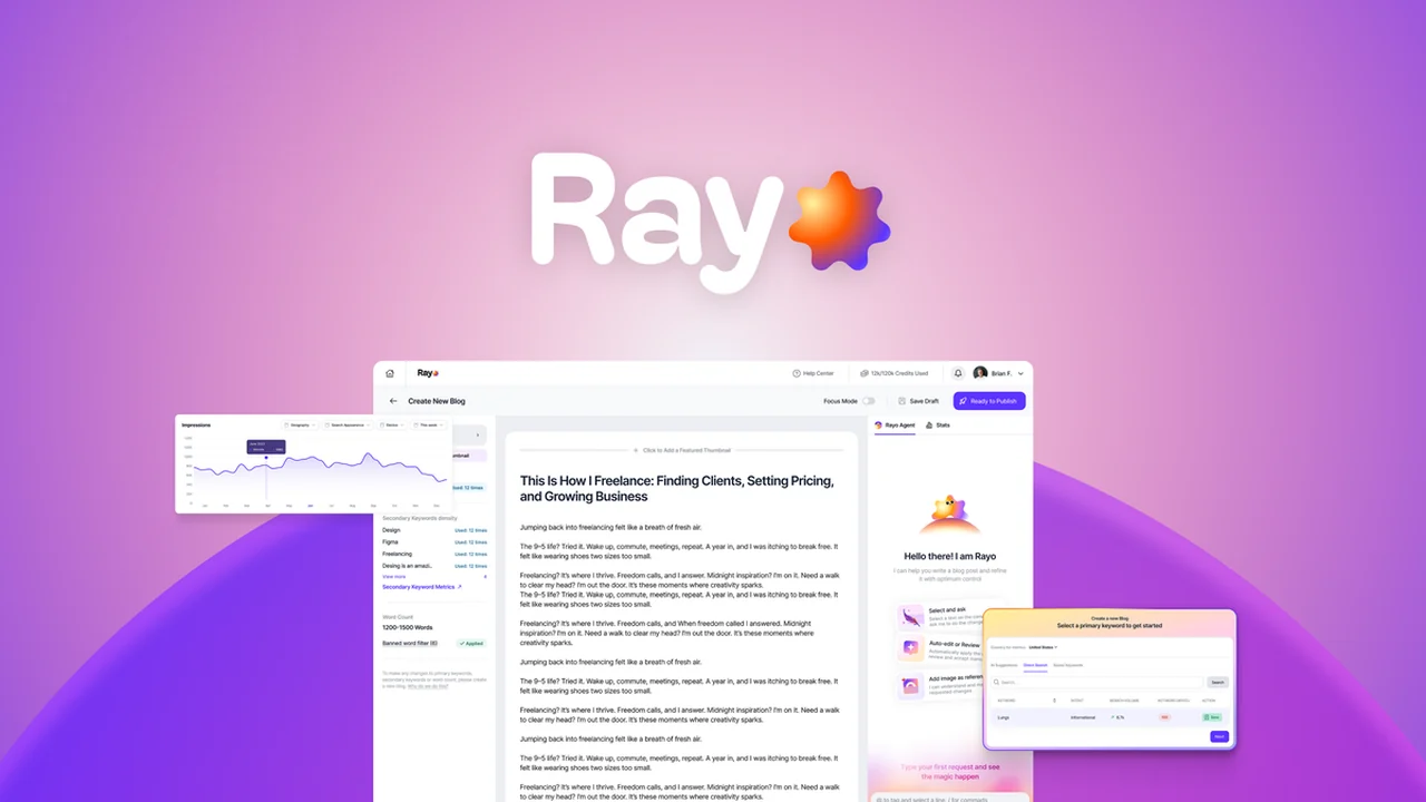 Ray-O - Streamline Your SEO Blogging Workflow