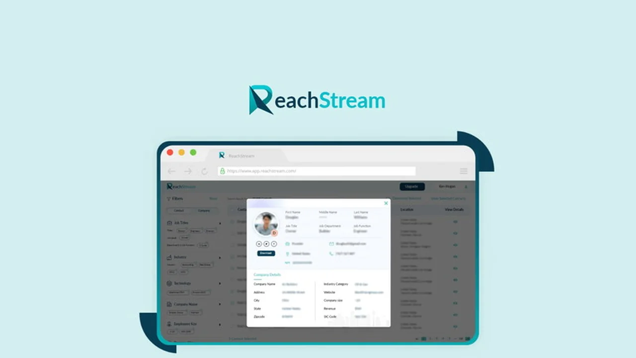 ReachStream | AppSumo: Streamline Your B2B Prospecting Effortlessly