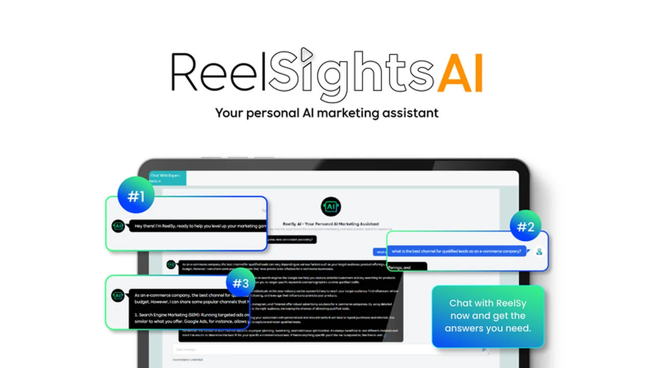 ReelSights AI: Your AI-Powered Marketing Strategy & Content Assistant