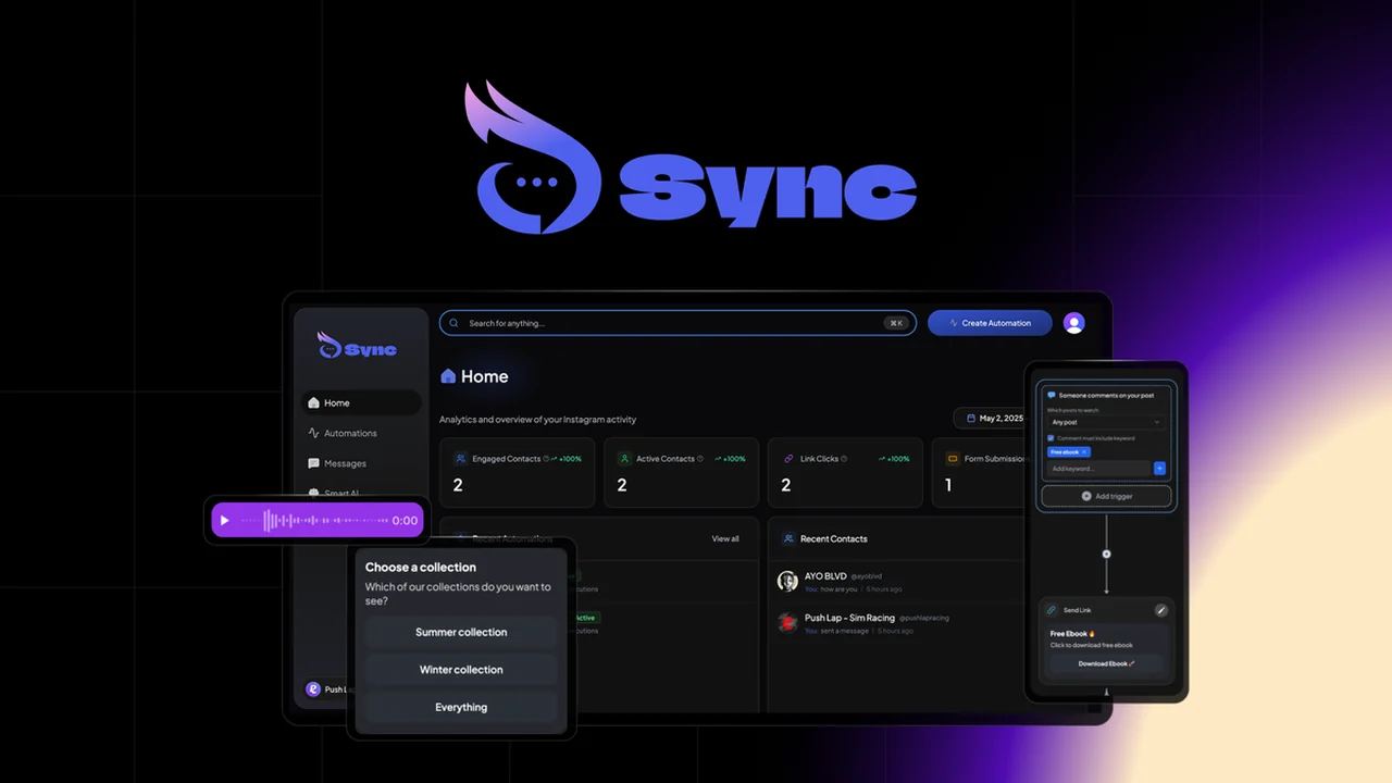 ReplySync - Automate Instagram Interactions & Drive Sales