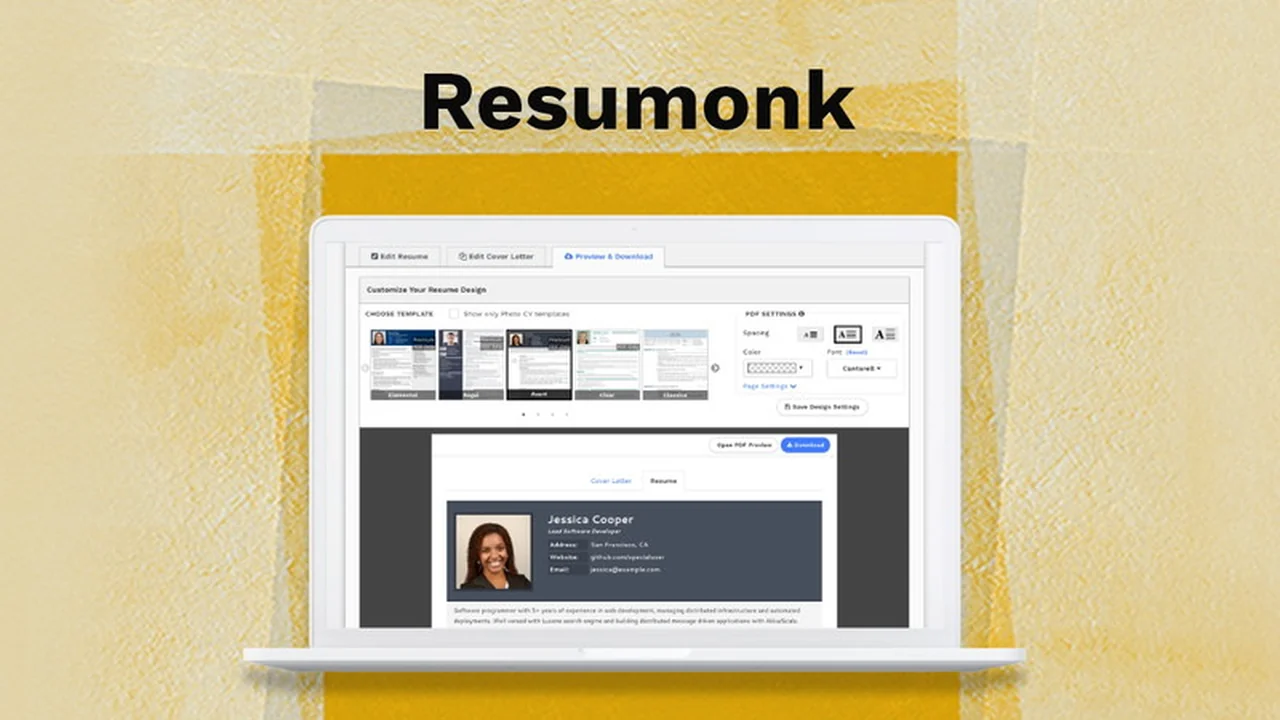 Resumonk Review: Craft Professional Resumes and Cover Letters Effortlessly