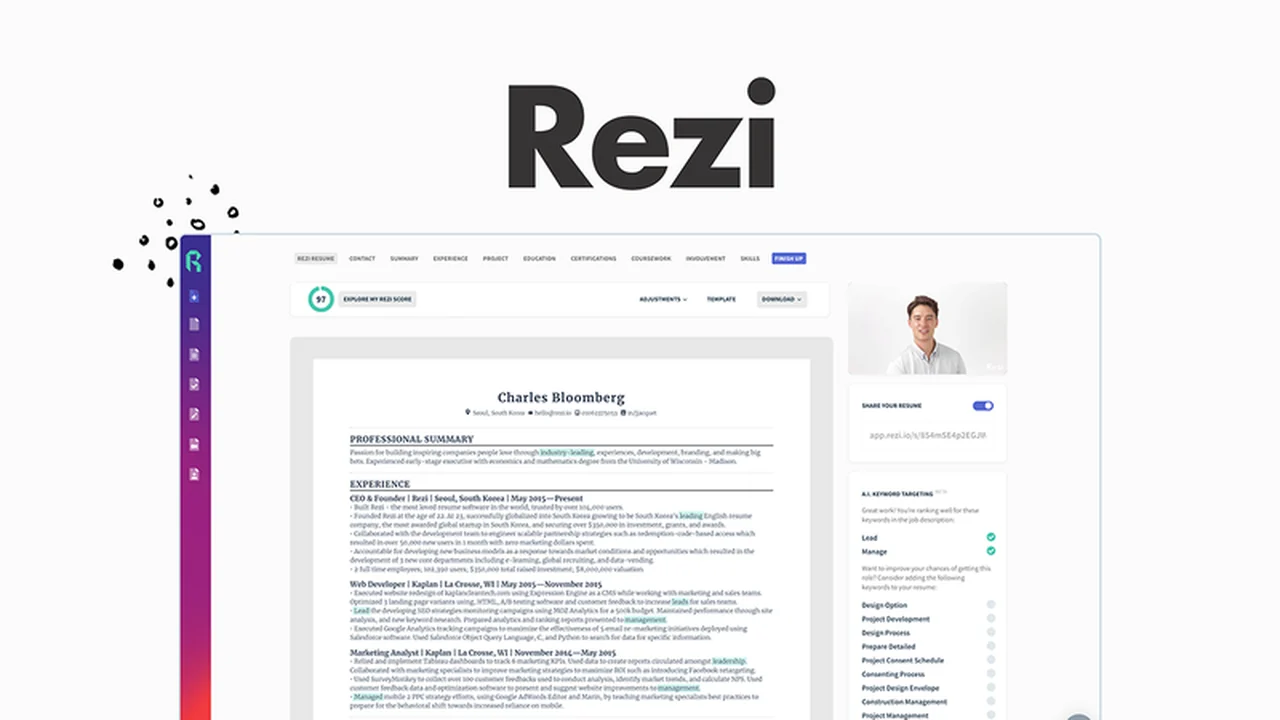 Rezi | AppSumo: Crafting Your Perfect Resume with AI