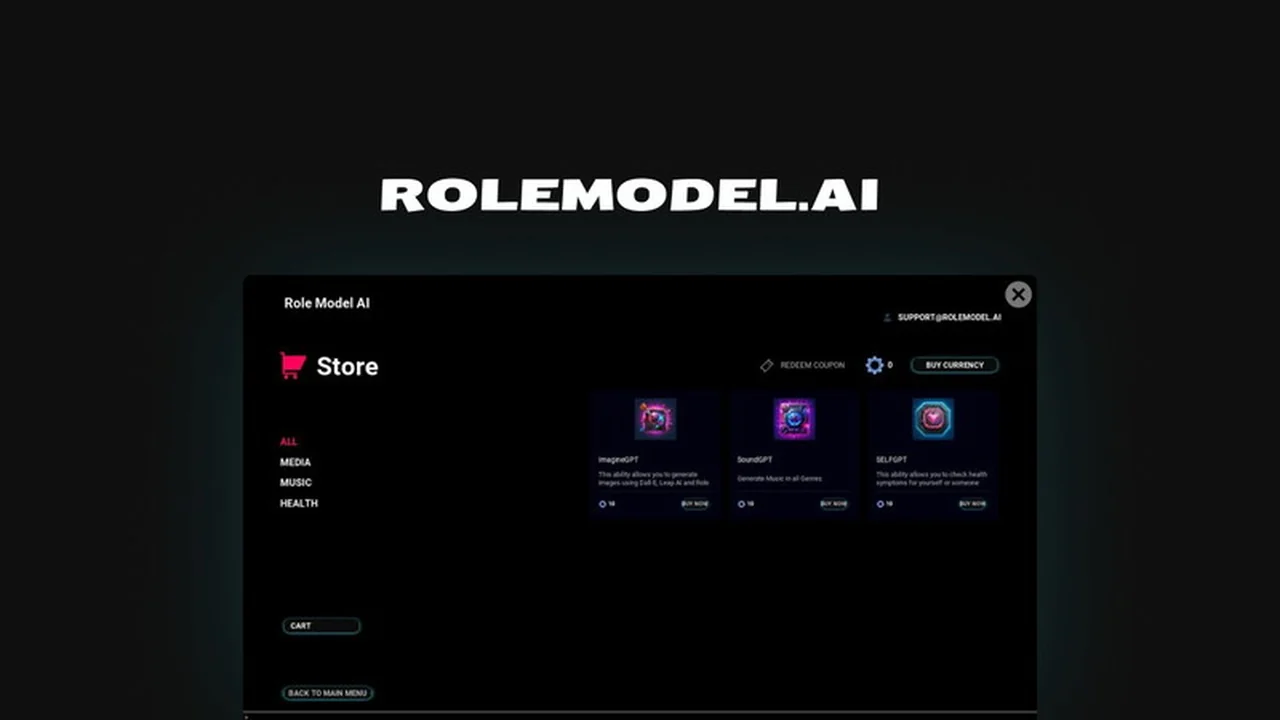 Role Model AI | AppSumo: Unleash Your Creativity with an All-in-One AI Game