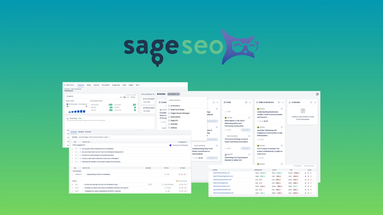 Sage SEO - Streamline Your Agency's Content Operations
