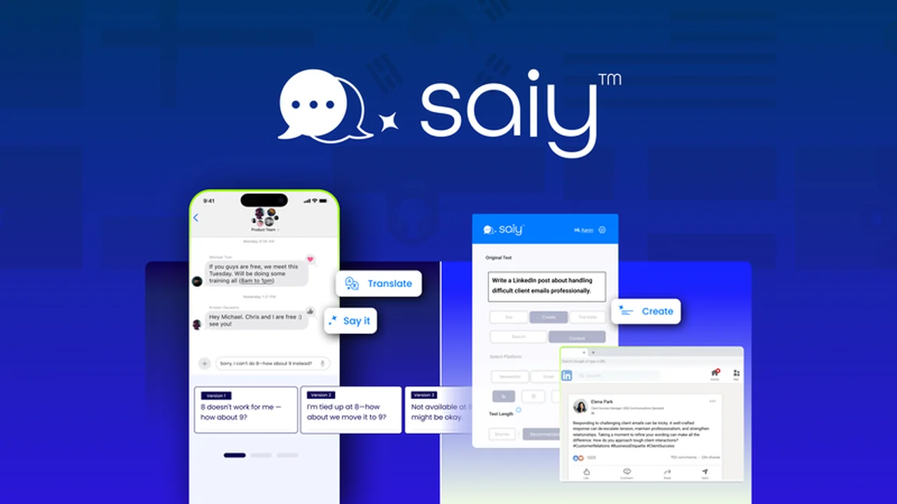 SAiY - AI Content Generator and Translator: Your Smart Keyboard Companion
