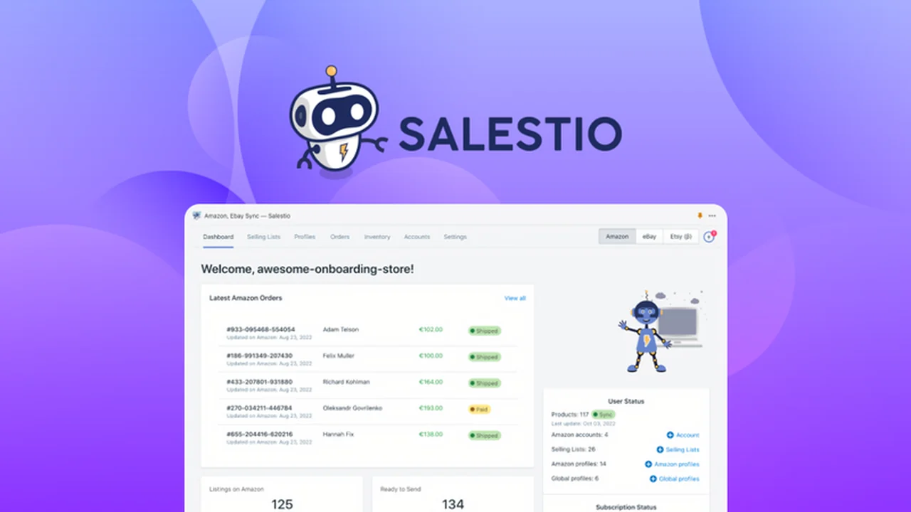 Salestio Review: Streamline Your Multichannel E-commerce Operations