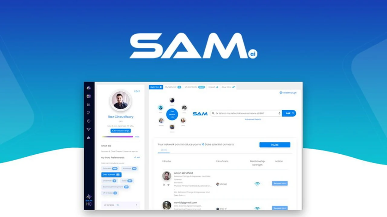 Sam.ai: Unlock Warm Introductions with Conversational AI